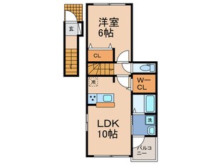 メゾンド・エルの物件間取画像